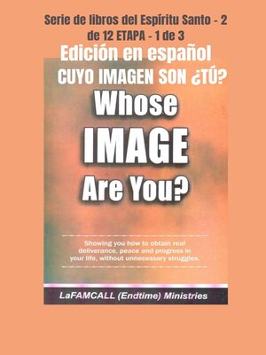 cover image of CUYO IMAGEN SON ¿TÚ? Edición en español